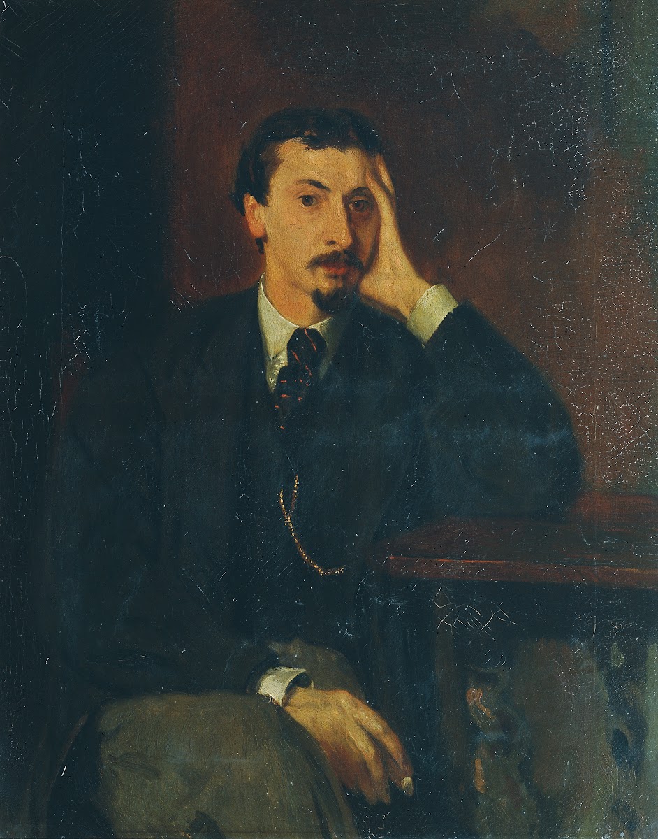 Der Dichter und Philosoph Gotthard Oswald Marbach 1871