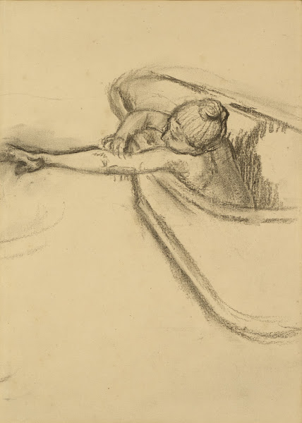 Woman in the Bath Drying her Arm 1880s or 1890s