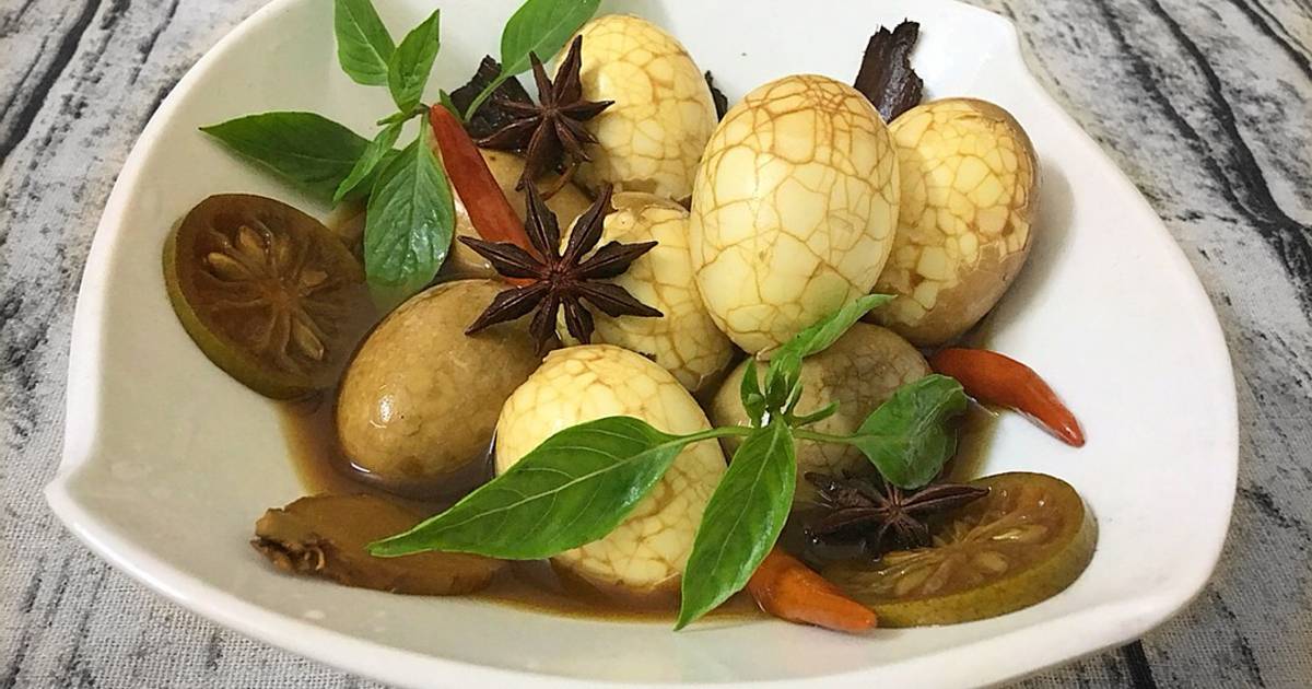 Trứng trà 🥚🍳