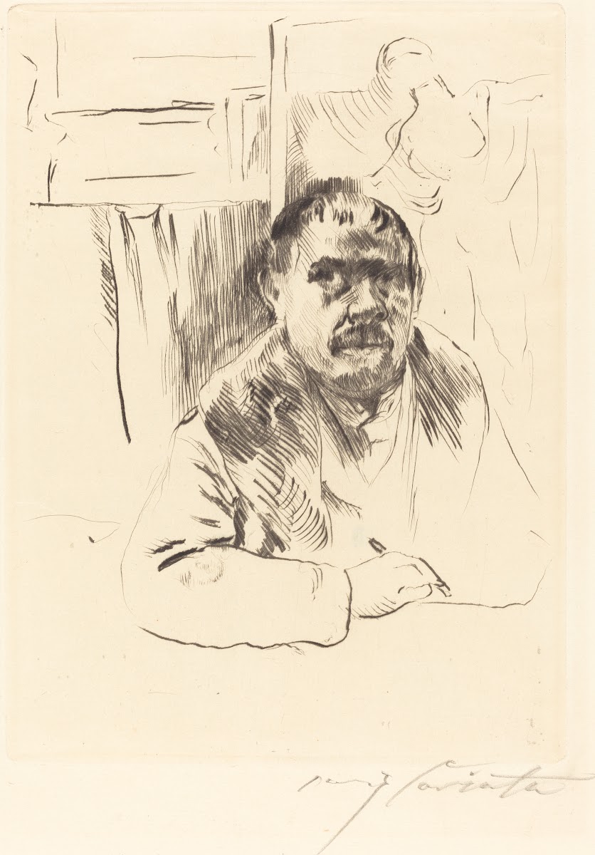 Self Portrait in a Fur Coat Selbstbildnis im Pelz 1913