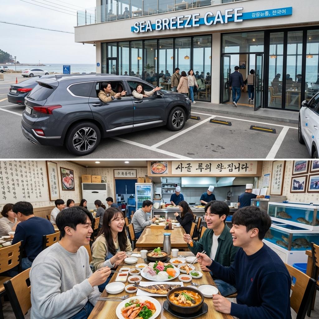 강릉 감성 숙소 꿀팁 대방출! 주차, 대기, 주변 맛집까지 완벽 정리 (현지인 피셜)