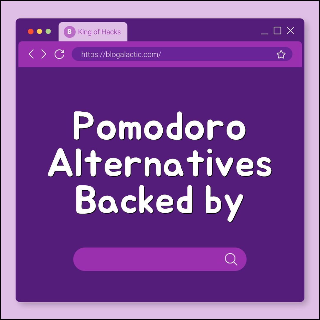 Pomodoro alternatives backed by productivity research (ultradian cycles)