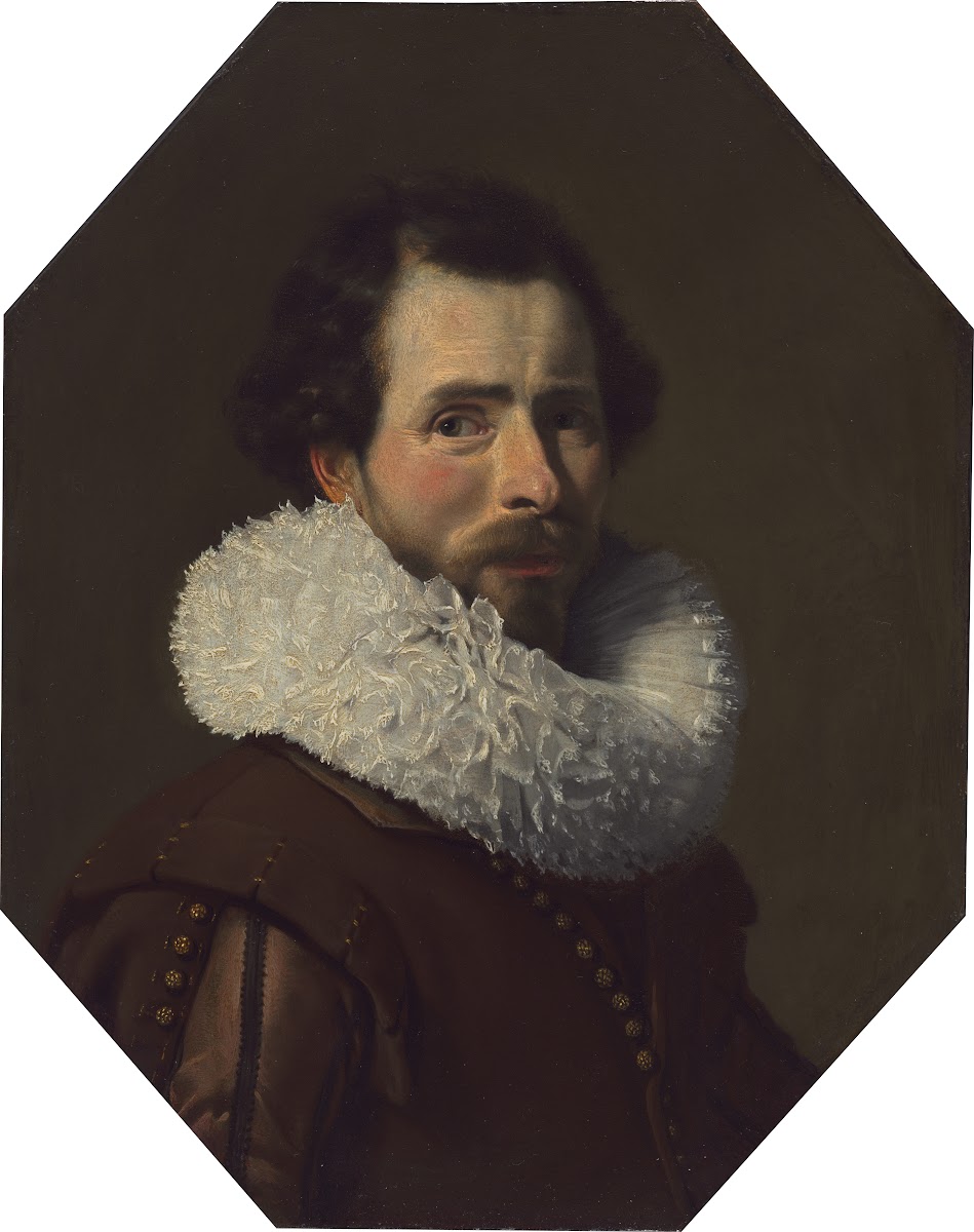 Portrait of a Gentleman Wearing a Fancy Ruff 1627