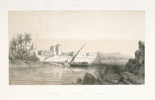 Ile de Philœ Philœa Island 1851