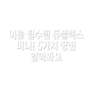 듀플렉스 미니 선풍기, 휴대용 선풍기, C타입 선풍기, 여름 필수템, DP-PB02MF