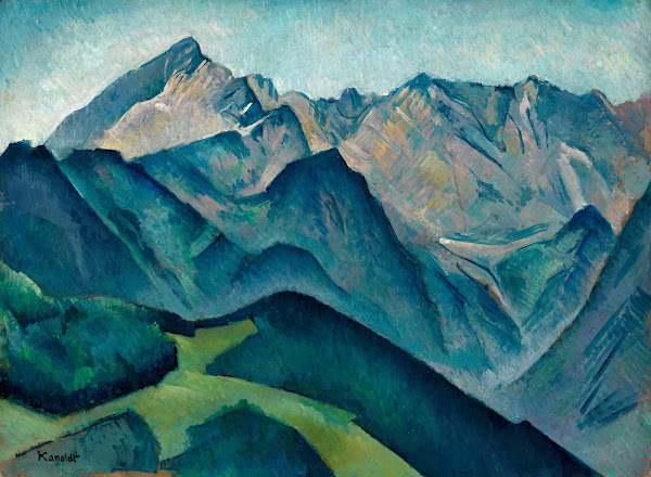 Blick auf die Alpspitze ca 1932