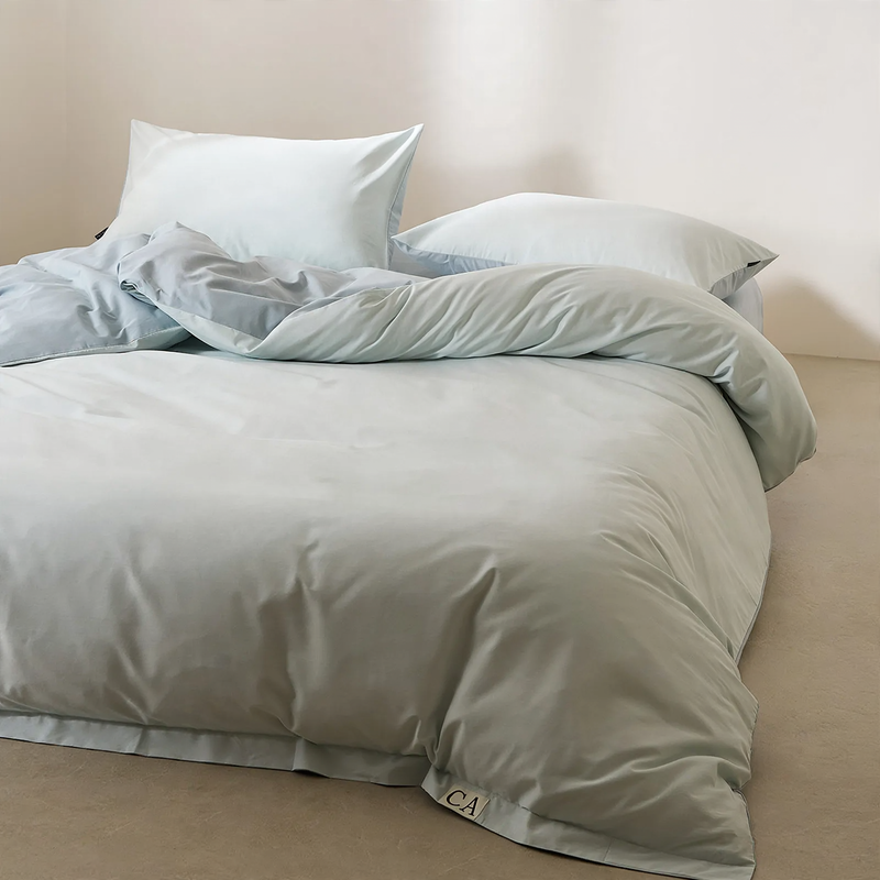 Cotton Bedding Set, 4-piece, Flannel Surface
