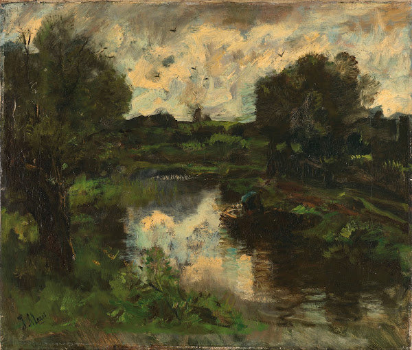 A Polder Landscape after a Thunderstorm c 1892