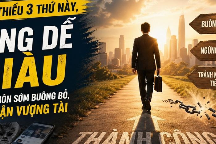 Nghe vô lý nhưng đúng: Càng thiếu 3 thứ này, bạn càng dễ giàu - Chuyên trang Gia Đình &amp; Xã Hội - Báo Sức khỏe &amp; Đời sống