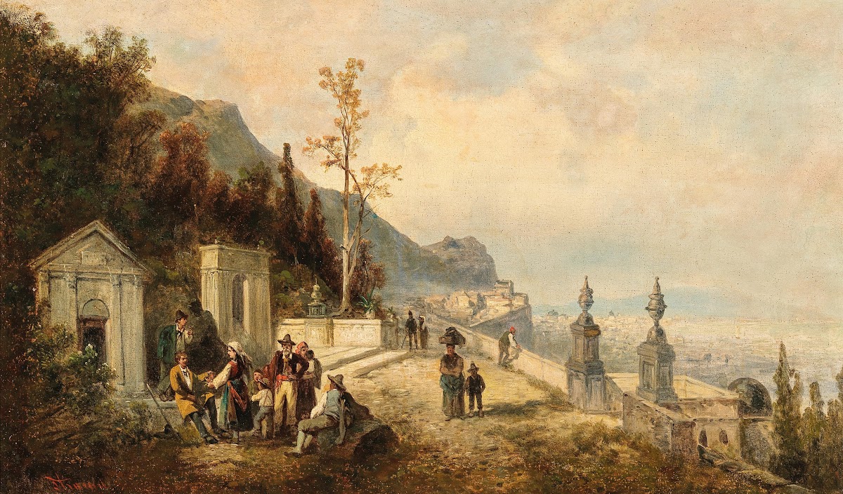 Blick auf den Golf von Neapel