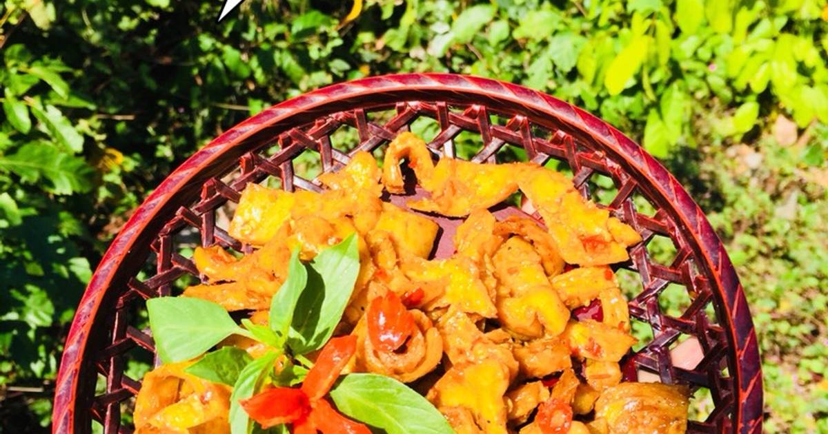 Mì căn xào xả ớt chay