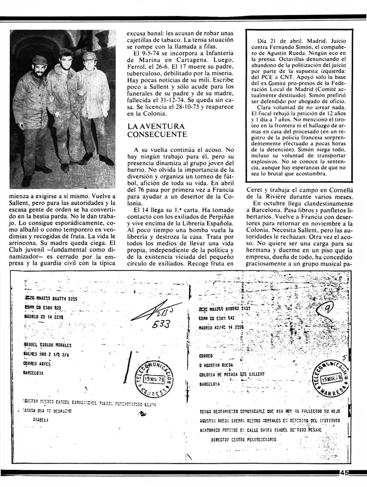 Ajoblanco 33, página 45 del artículo