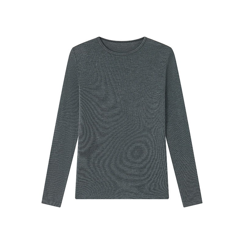 Damen Langarm-Unterziehshirt, Modal, Rundhalsausschnitt