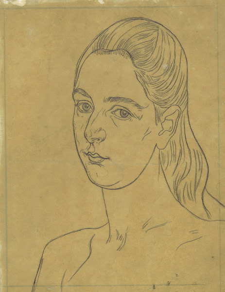 Portret van een jonge vrouw 1874   1925