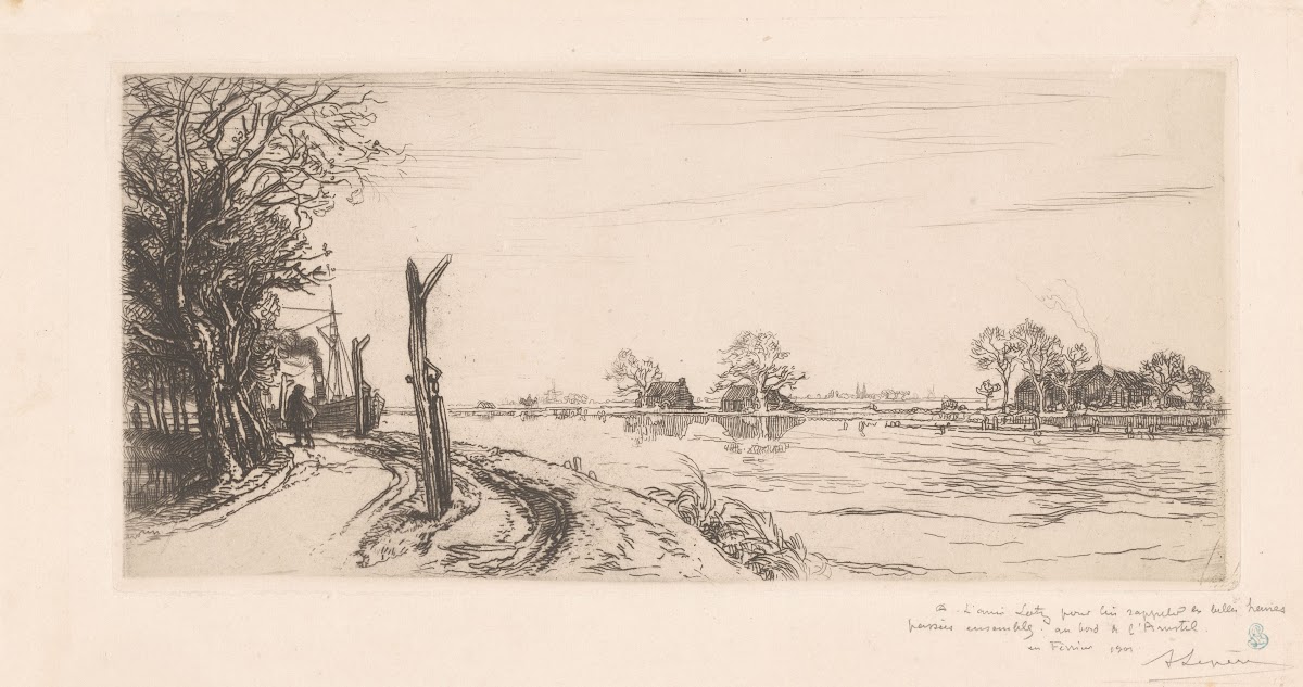 Au bord de lAmstel 1901
