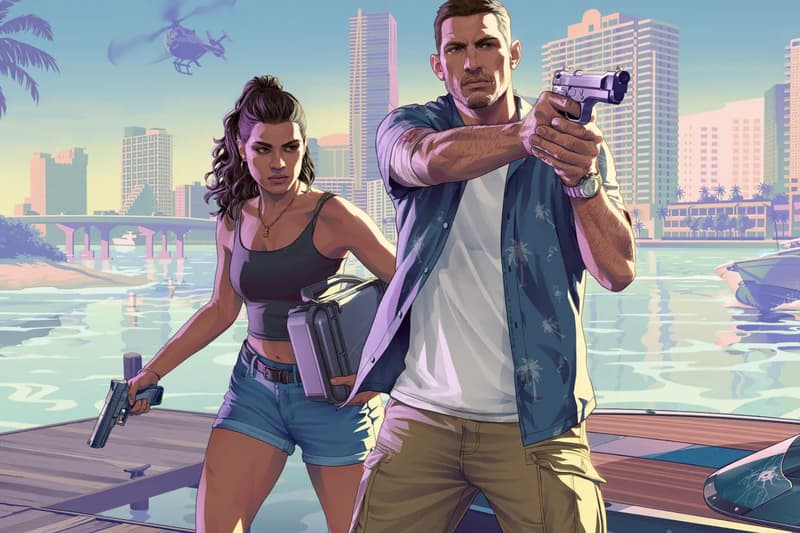 Grand Theft Auto VI logo with Vice City background, reflecting the November 2026 release date delay.