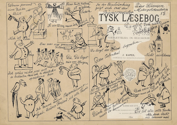 Kapers German Reader illustrated by Peter Sørensen 1923