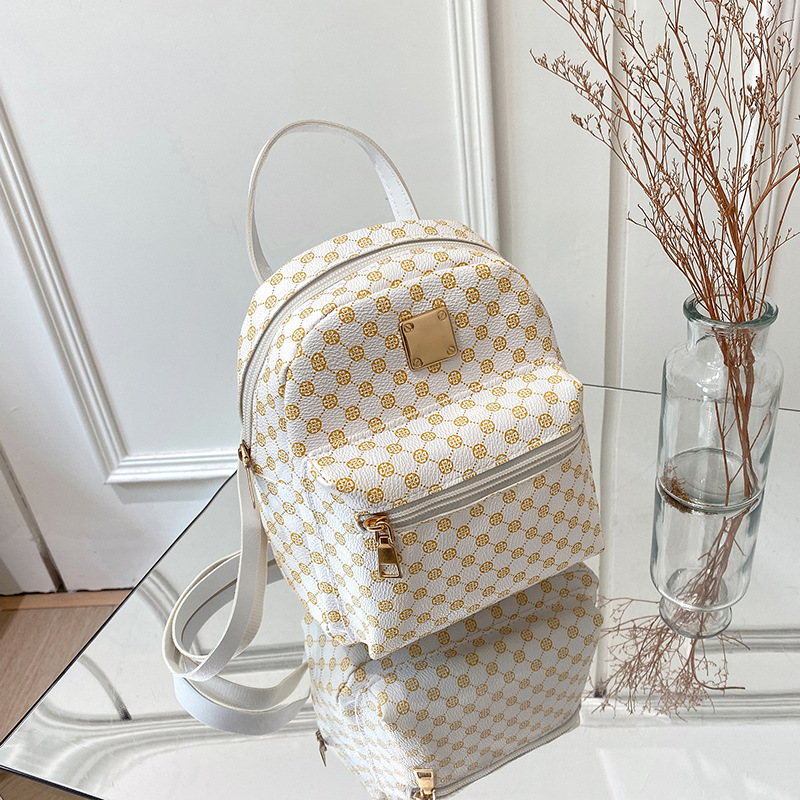 PU backpack, breathable, fresh look