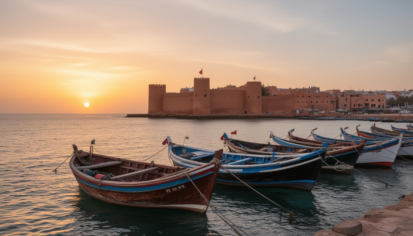 Moroccan port museum dedicated to maritime heritage.