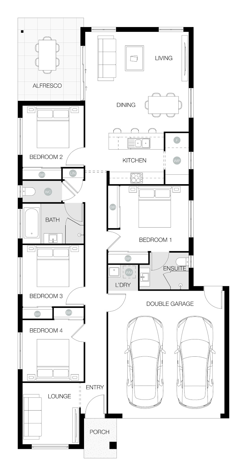 House and Land Investment Property in Flagstone, QLD (3.91% Yield) | Aus Investment Properties - Floor Plan 1