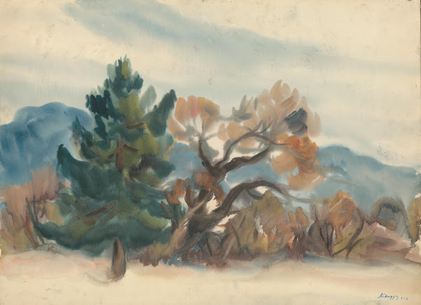 Edge of the Forest in Autumn 1933