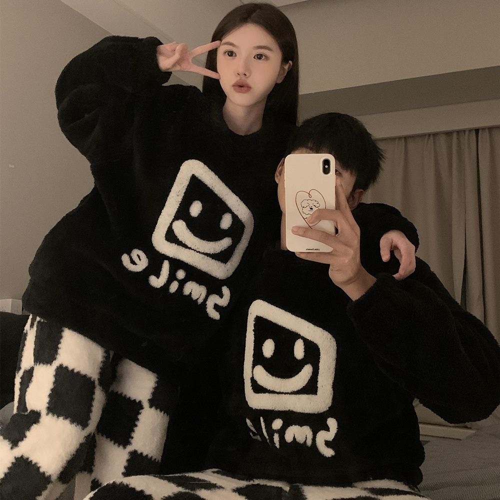Padded Flannel Jumpsuit for Couples, Antistatic