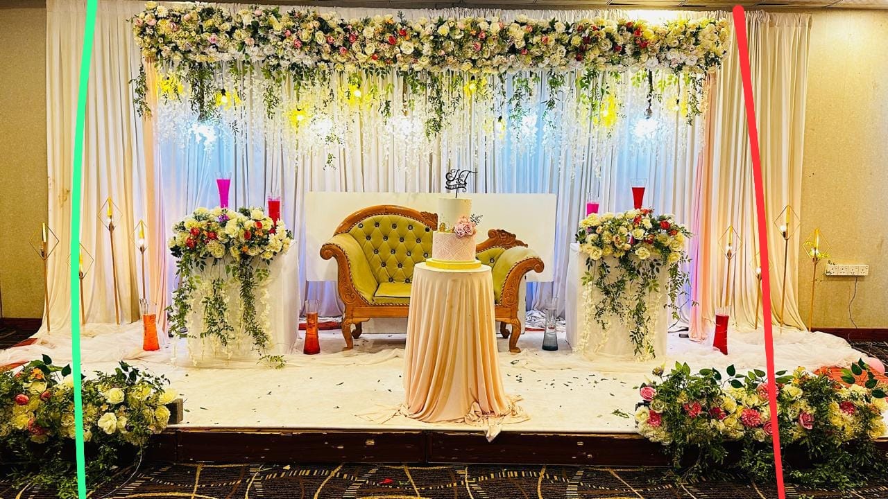 Elegant event decoration