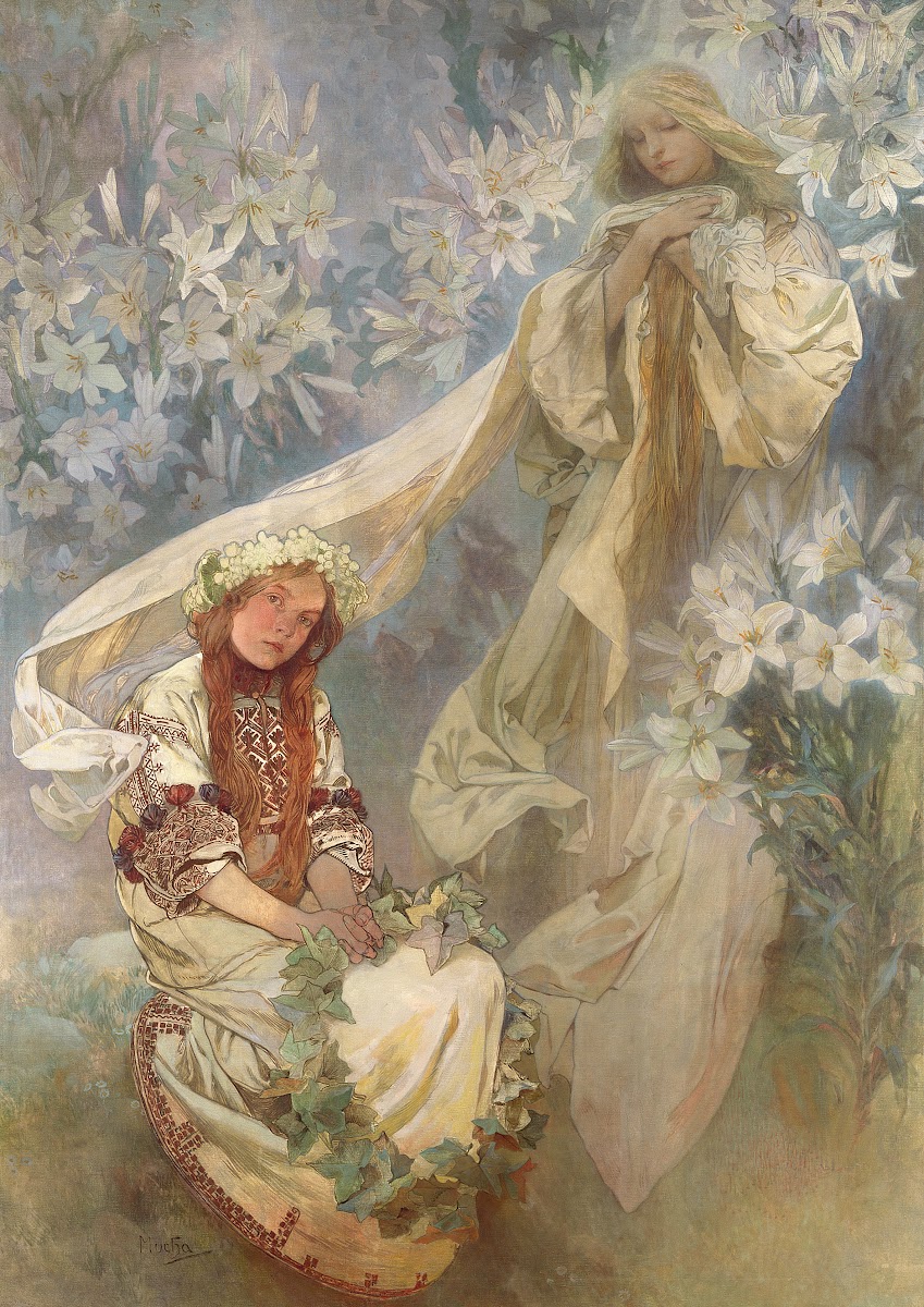 Madonna of the Lilies 1905