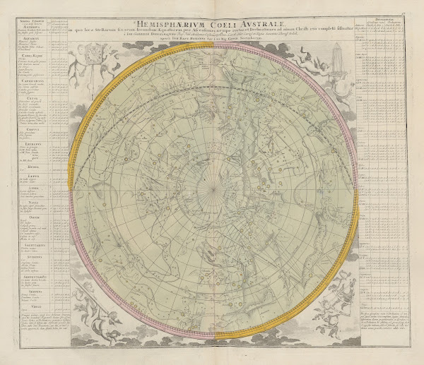 Atlas Coelestis Pl17 1742