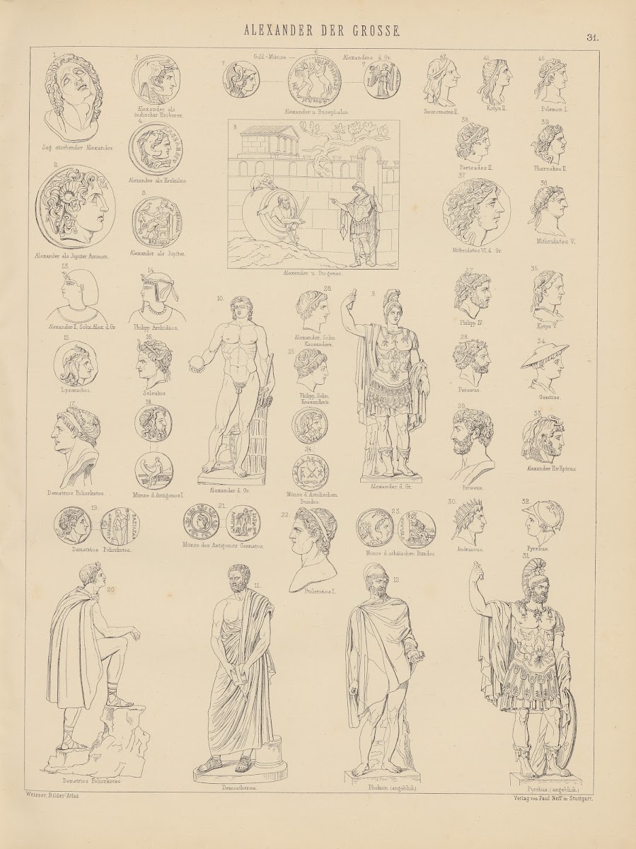 Bilder Atlas zur Weltgeschichte Pl031 1881