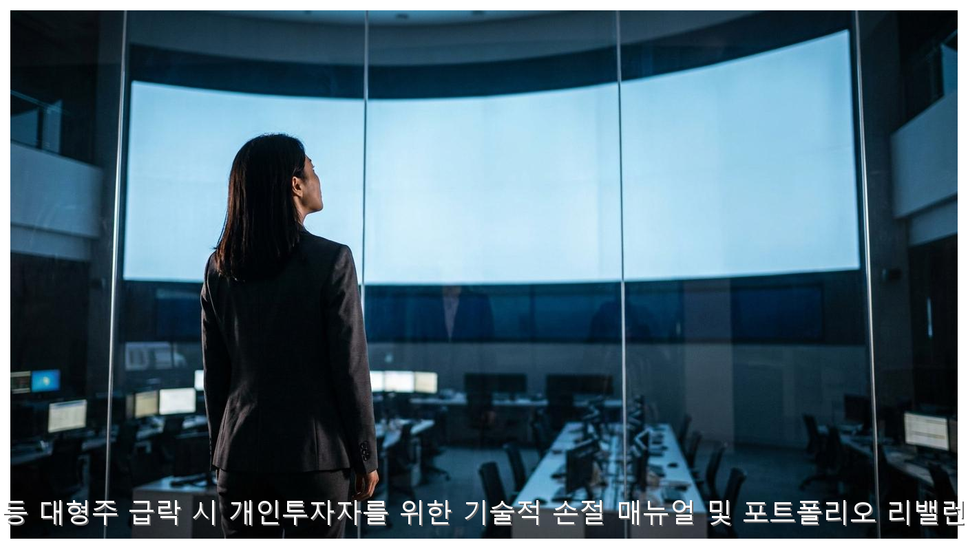 삼성전자 등 대형주 급락 시 개인투자자를 위한 기술적 손절 매뉴얼 및 포트폴리오 리밸런싱 가이드 핵심 안내 및 분석 인포그래픽 (5)