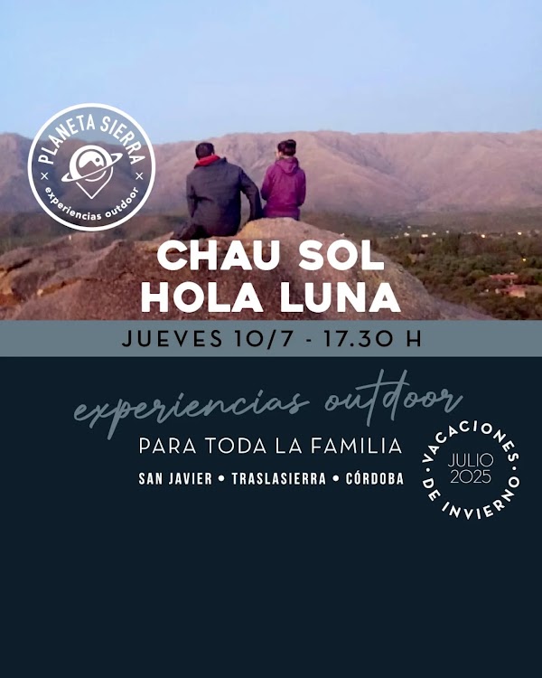 Chau Sol! Hola Luna!
