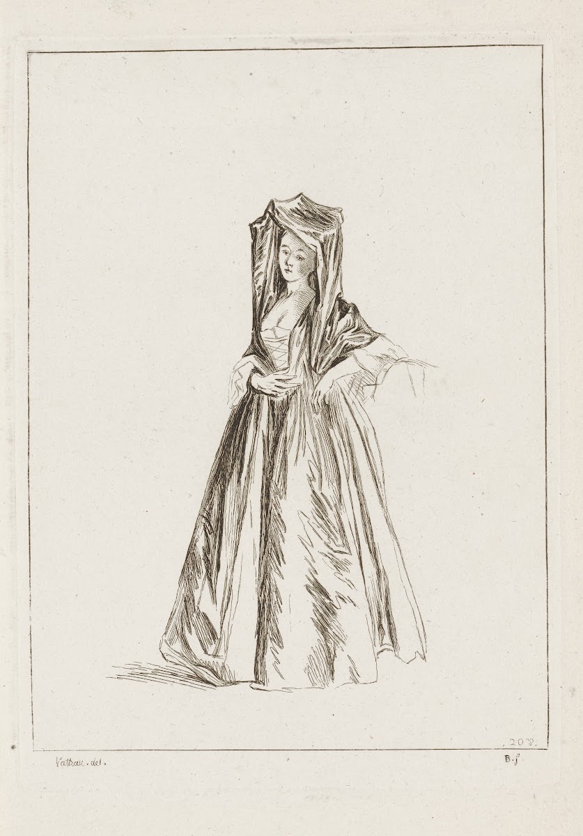 Costume Plate No 208 18th century