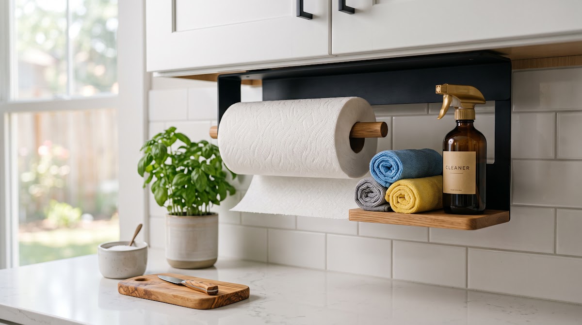 Best Paper Towel Holders for Kitchens (2026) - BEST PREMIUM — IN CONTEXT