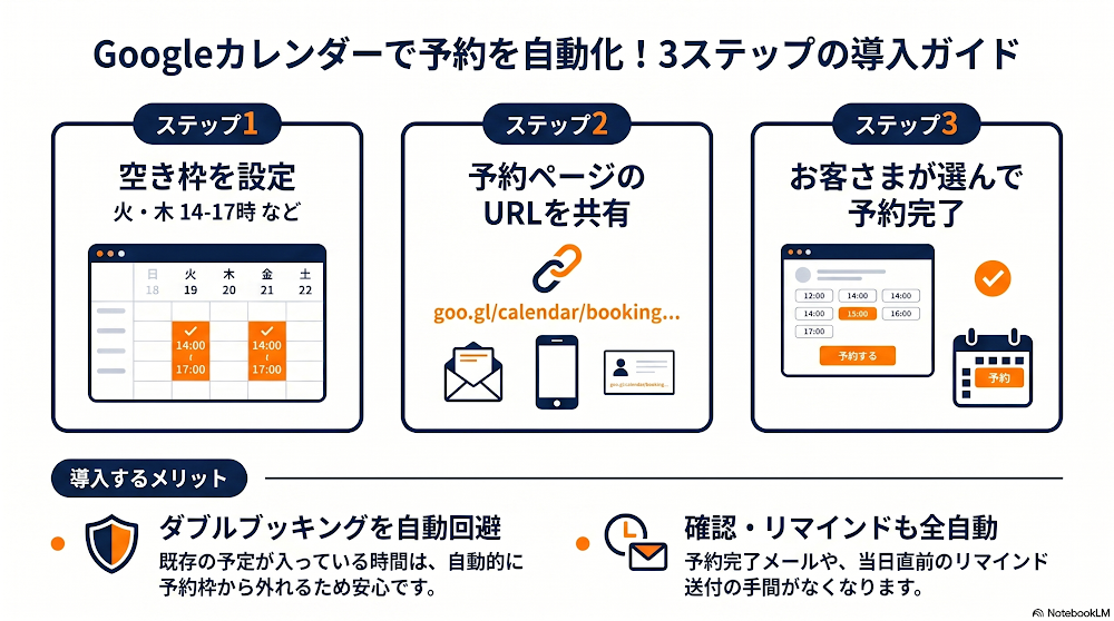 予約スケジュールの仕組み