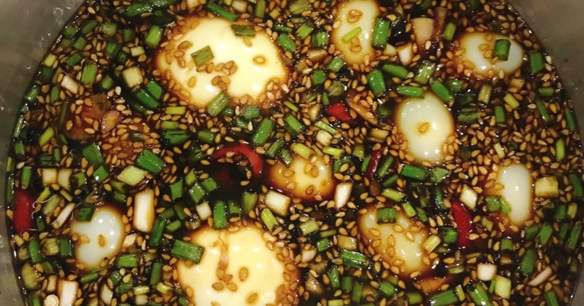 Trứng ngâm xì dầu