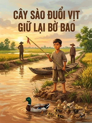 Bìa truyện Cây Sào Đuổi Vịt Giữ Lại Bờ Bao
