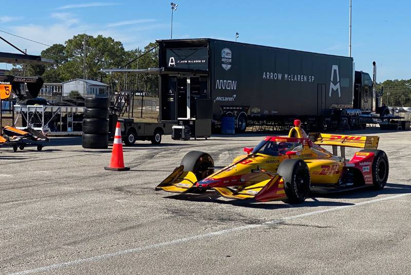 Colton Herta lidera testes livres em Sebring