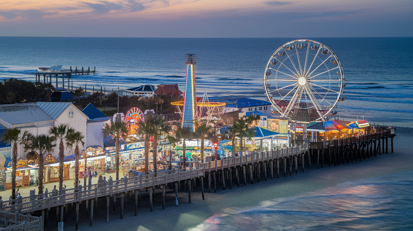 Must-See Attractions on Myrtle Beach Boardwalk