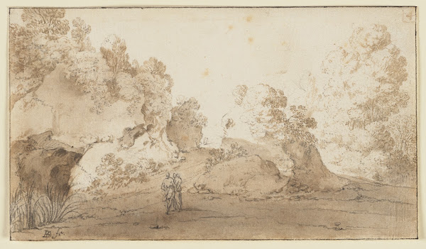 Landscape near Bracciano ca 1626  1629