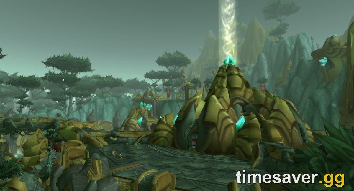 Outland leveling zone on the TBC Classic Anniversary realms