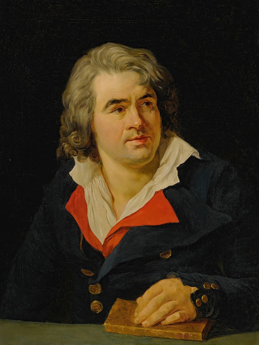 Portrait of D F Desrues