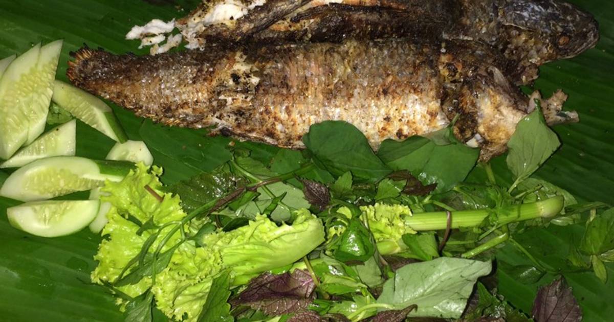 Cá lóc phủ muối nướng chui