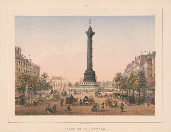 Paris Place de la Bastille 1870 1879