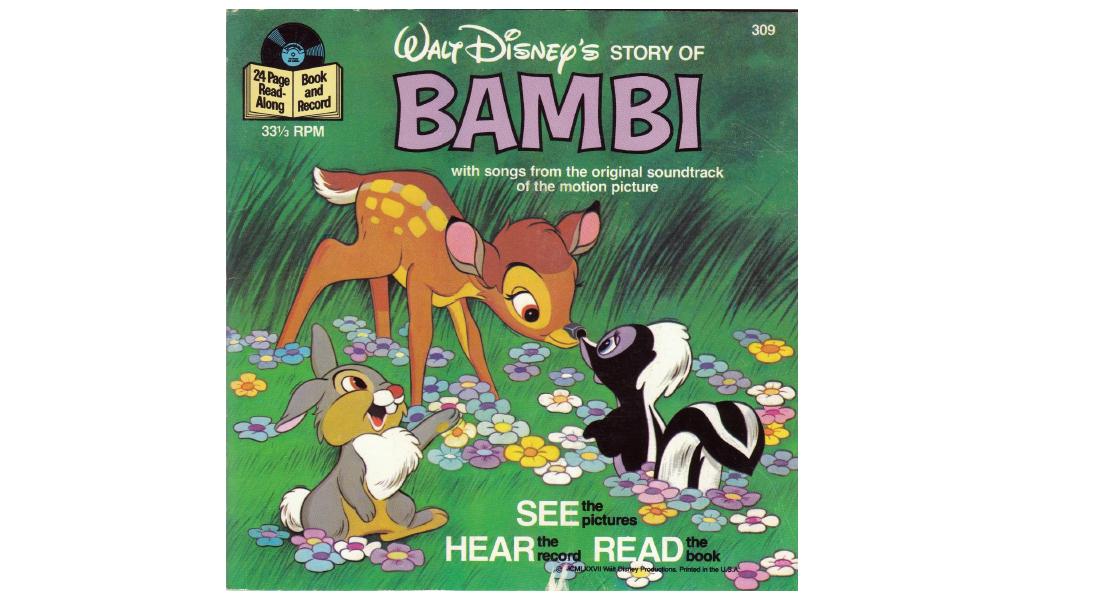 Bìa Bambi-ReadAlong-Book