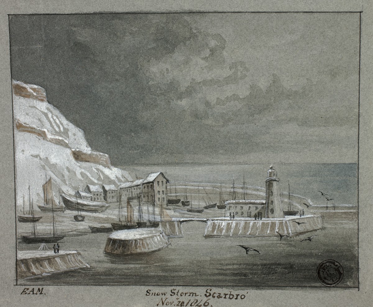 Snow Storm Scarbro 1846