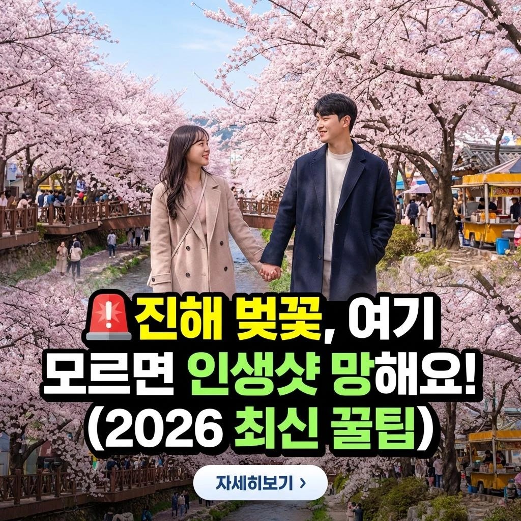 2026 진해 벚꽃 축제: 가성비 완벽 가이드