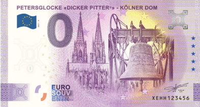 Billet 0€ KÖLNER DOM PETERSGLOCKE "Dicker Pitter"