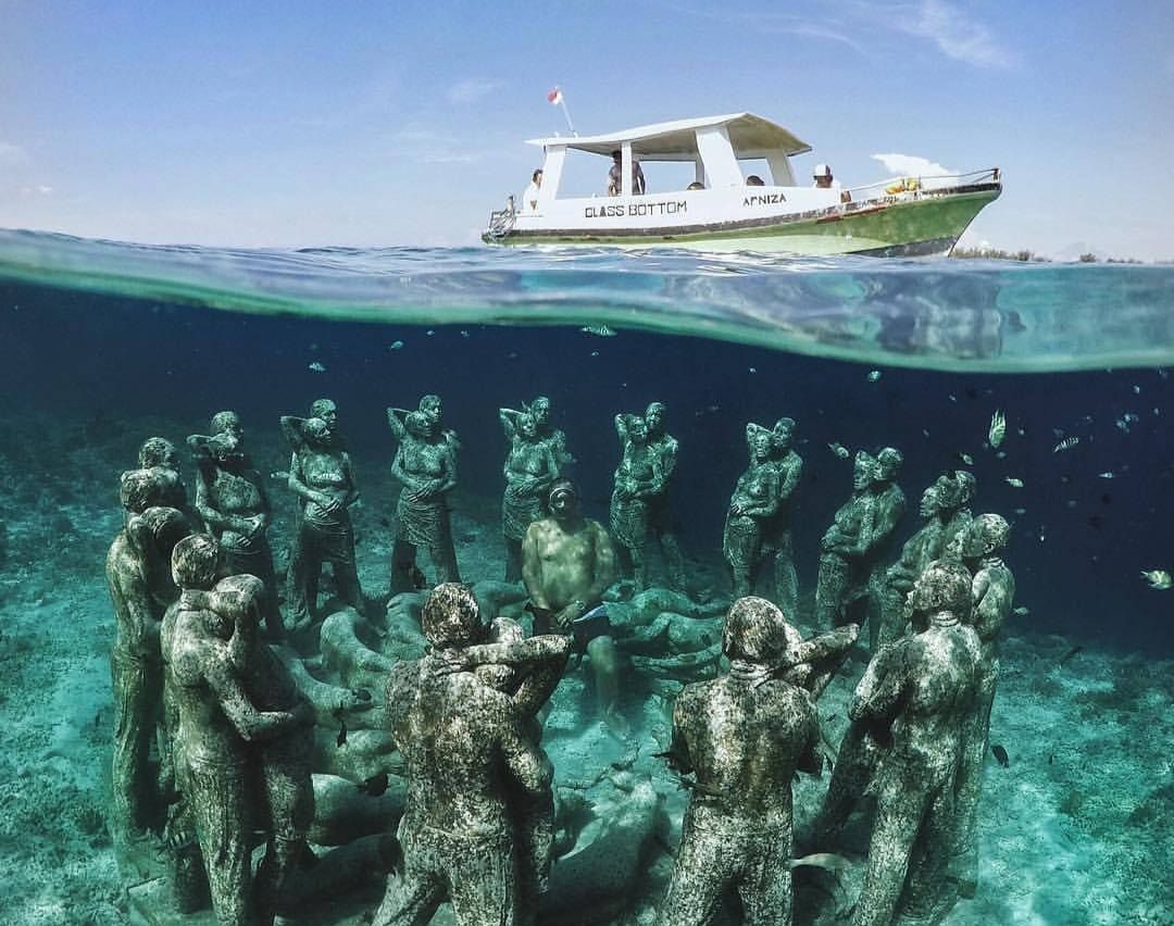 Gili island lombok, activities in gili island, trawangan night market, underwater reef gili island, conservation restoration nature projects gili island, turtle sanctuary gili island. CarbonEthics Indonesia
