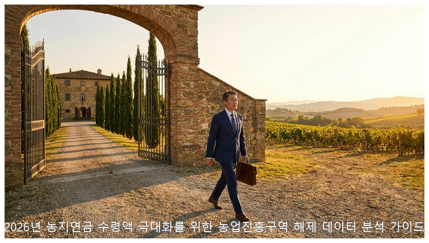 2026년 농지연금 수령액 극대화를 위한 농업진흥구역 해제 데이터 분석 가이드 핵심 안내 및 분석 인포그래픽 (6)